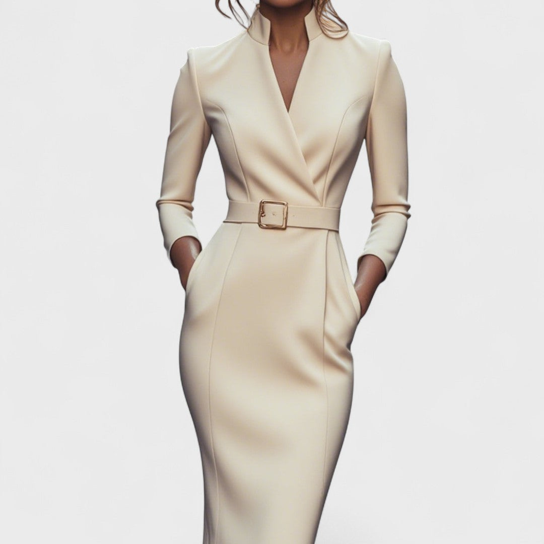Ivy | Elegant Dress with Belt