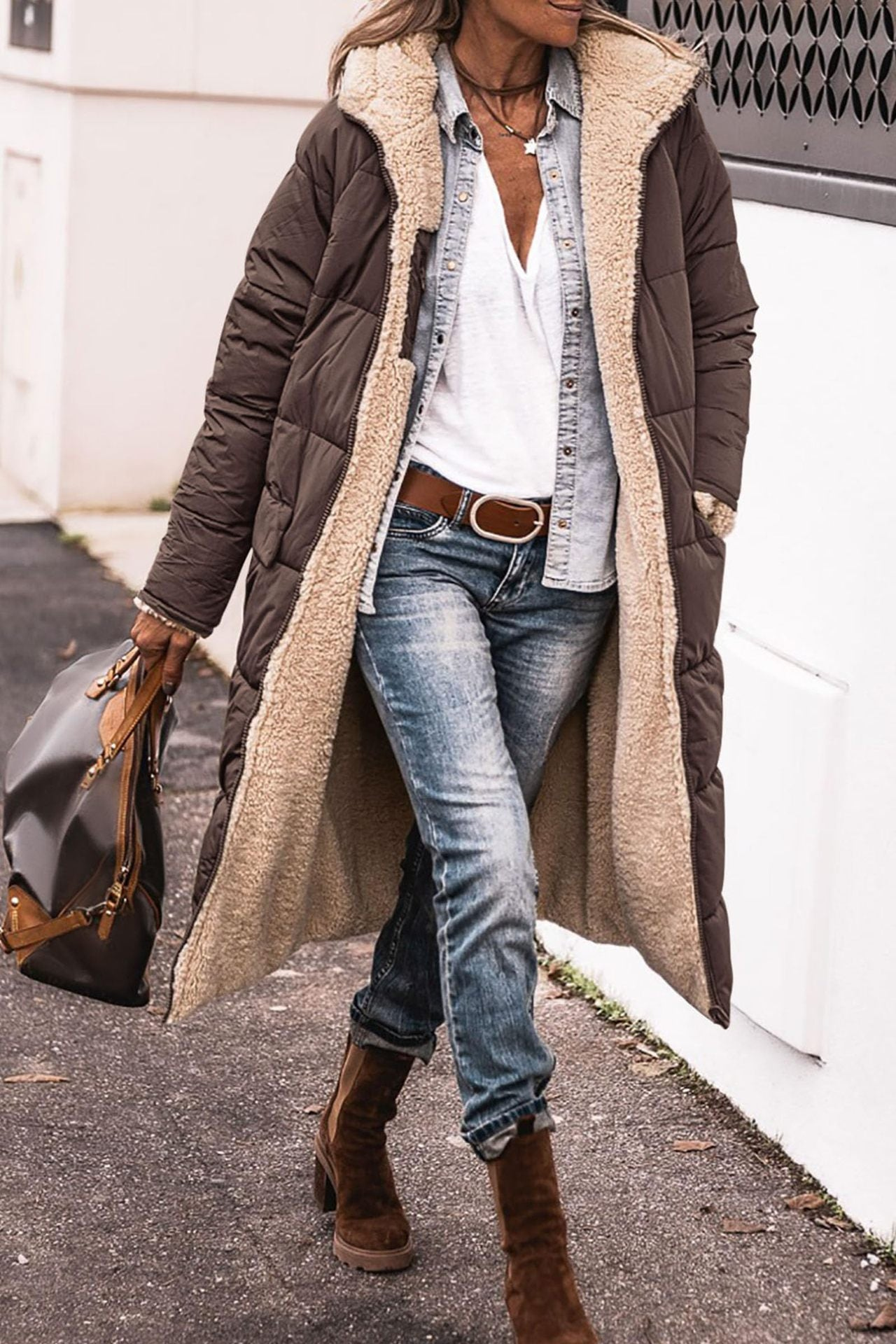 Karen | Elegant Reversible Coat