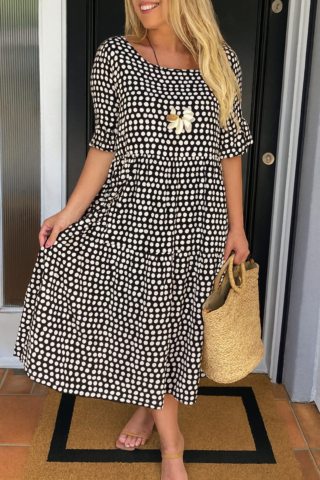 Ella - Vestido de Manga Curta