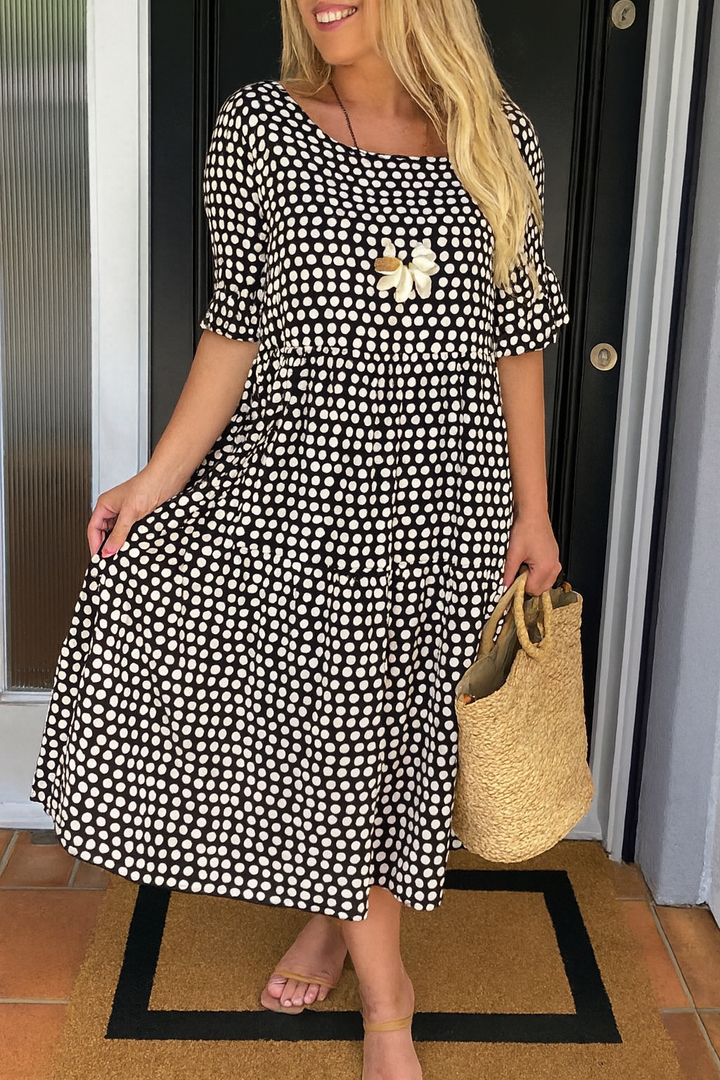 Ella - Vestido de Manga Curta