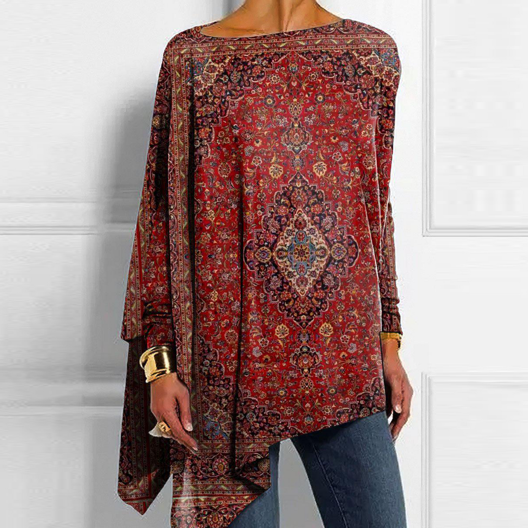 Amanda - Graceful Boatneck Top