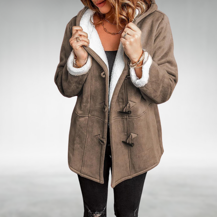 Celia | Refined Fleece-Lined Winter Coat
