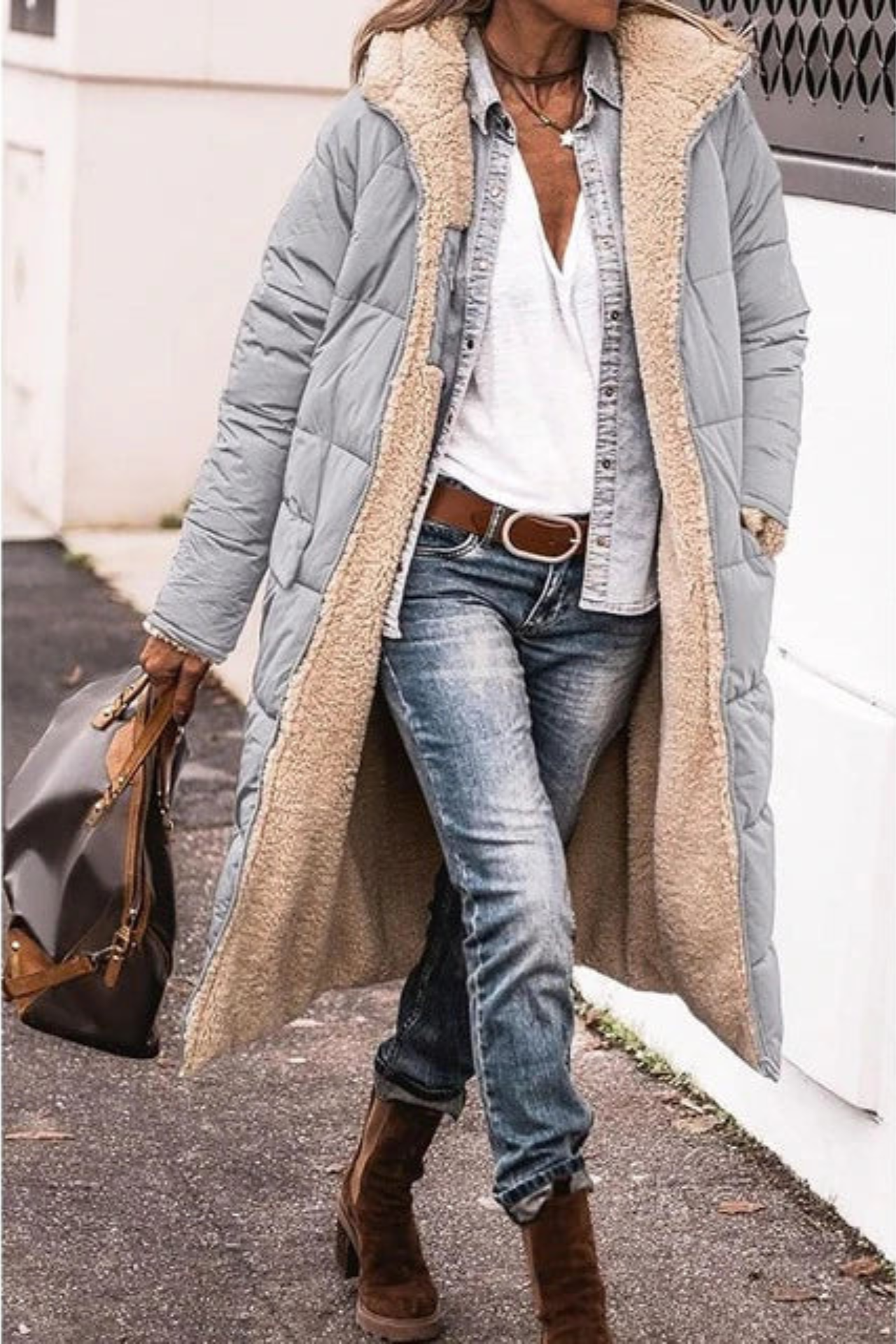 Karen | Elegant Reversible Coat
