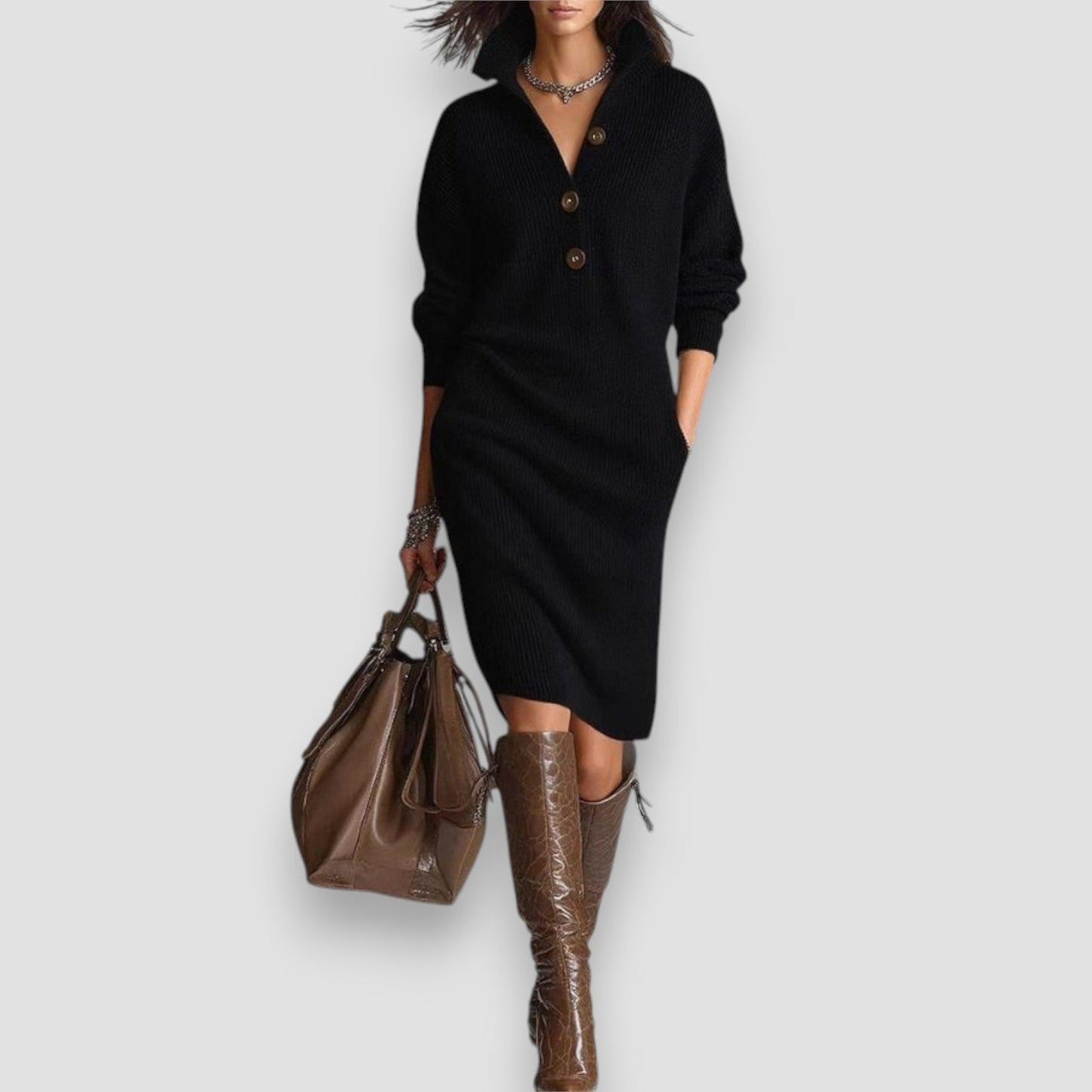 Zoe | Warm Knit Dress