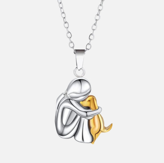 Olivia & Ivy | Dog Embrace Necklace