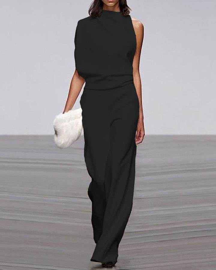 Versula - Premium One-Shoulder Jumpsuit