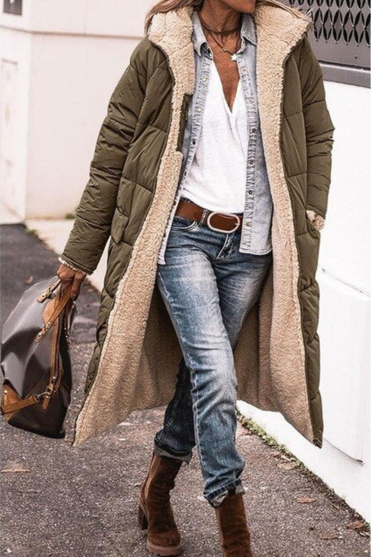 Karen | Elegant Reversible Coat