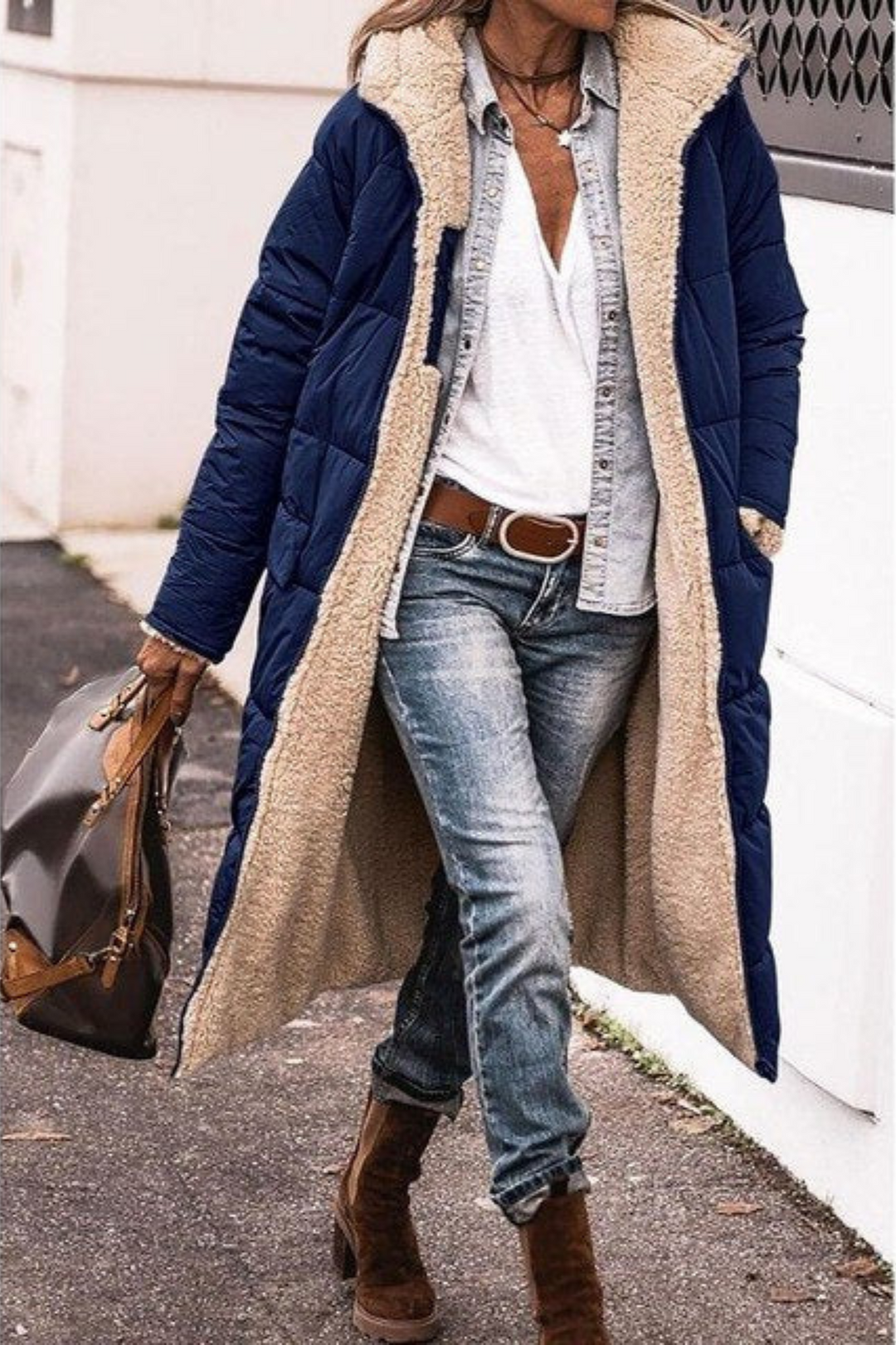 Karen | Elegant Reversible Coat