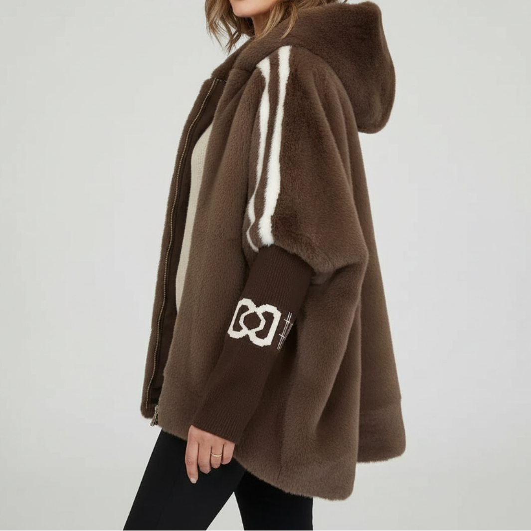 Jayne | Hooded Teddy Jacket