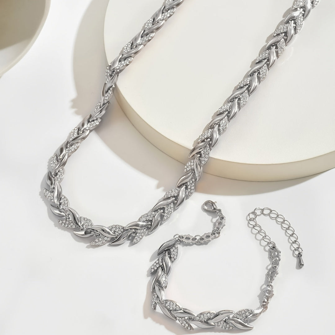 The Celeste Necklace & Bracelet set