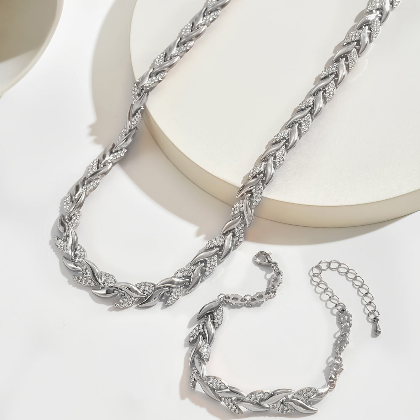 The Celeste Necklace & Bracelet set