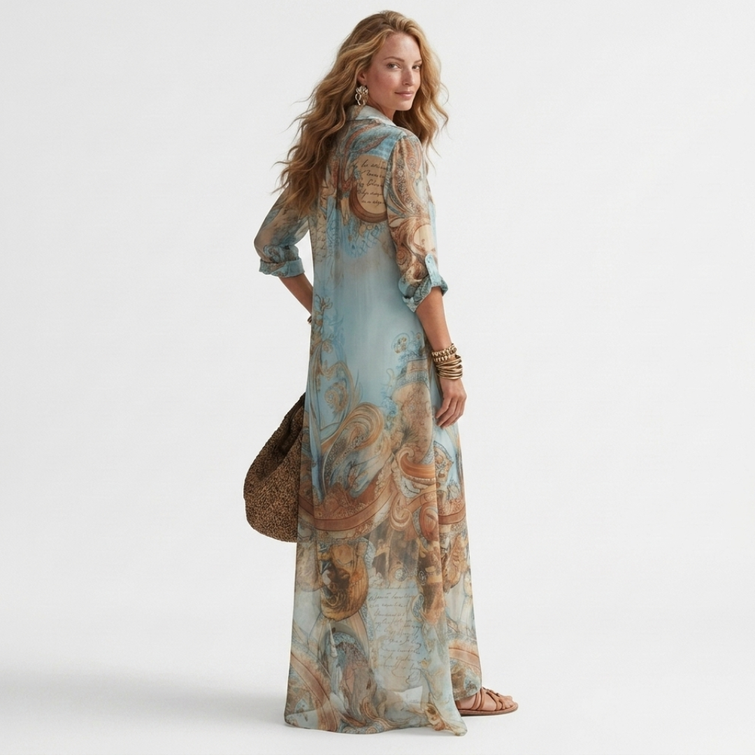 Edna - Vestido Camiseiro Elegante