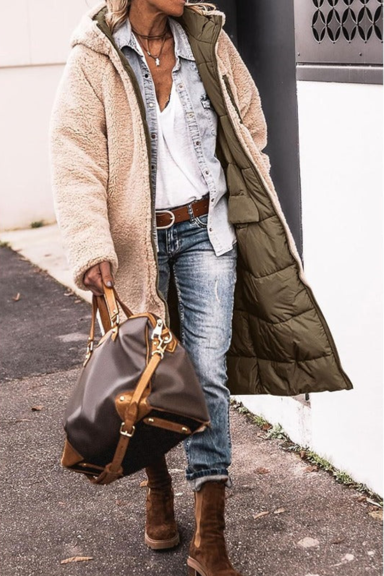 Karen | Elegant Reversible Coat