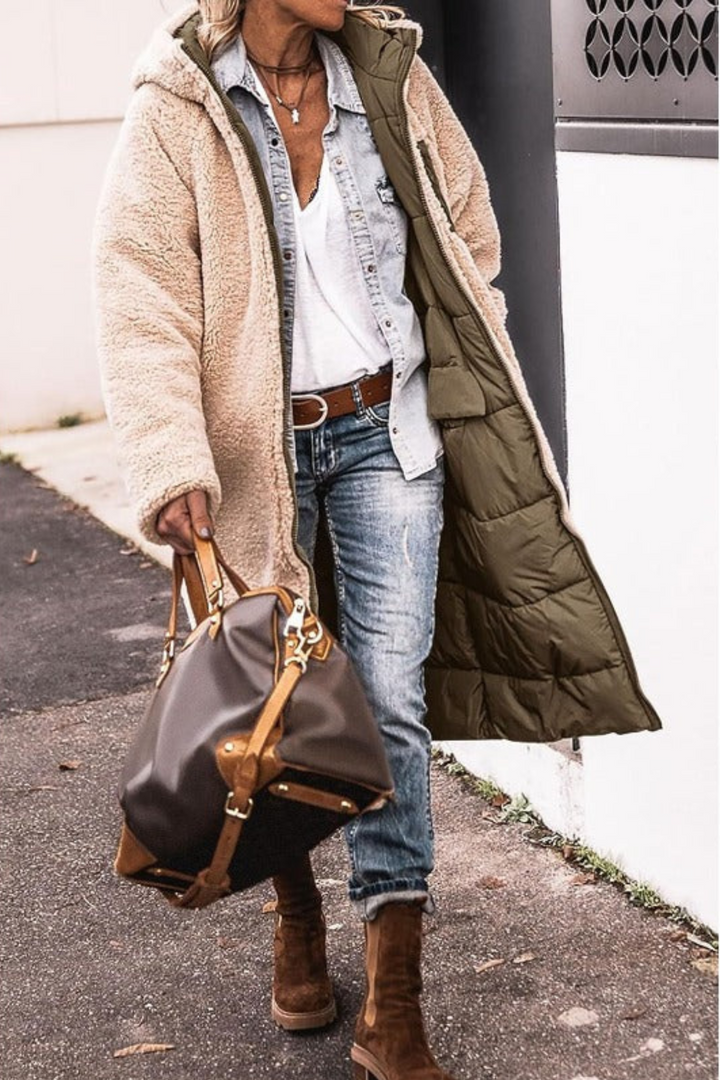 Karen | Elegant Reversible Coat