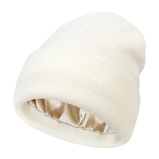 Alison | Luxe Satin-Lined Beanie