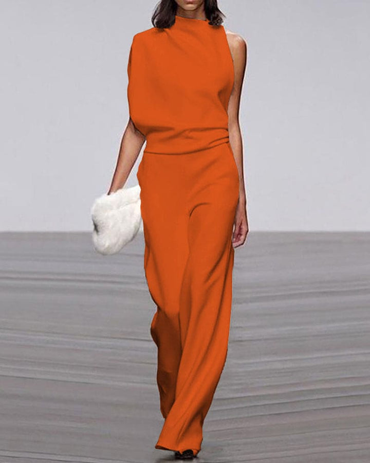Versula - Premium One-Shoulder Jumpsuit