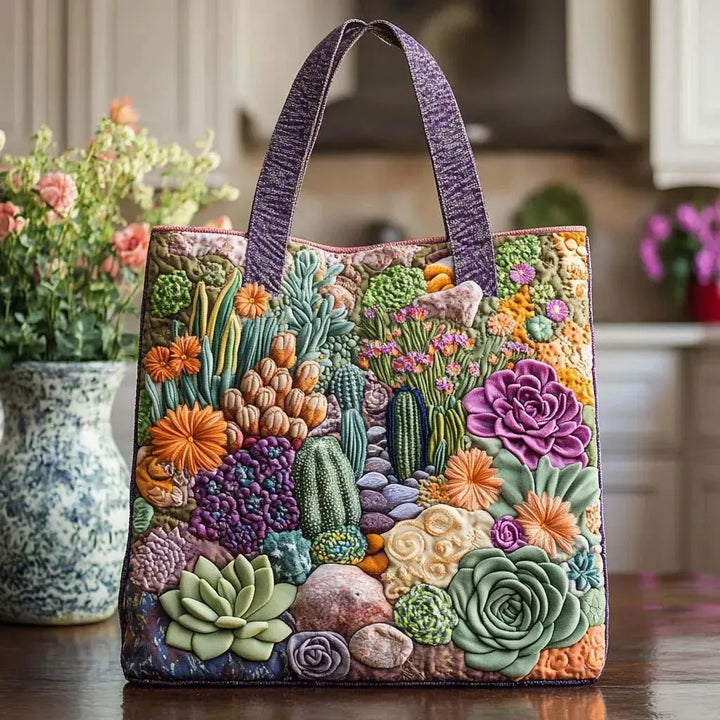 Mala Artesanal · Jardim de Suculentas