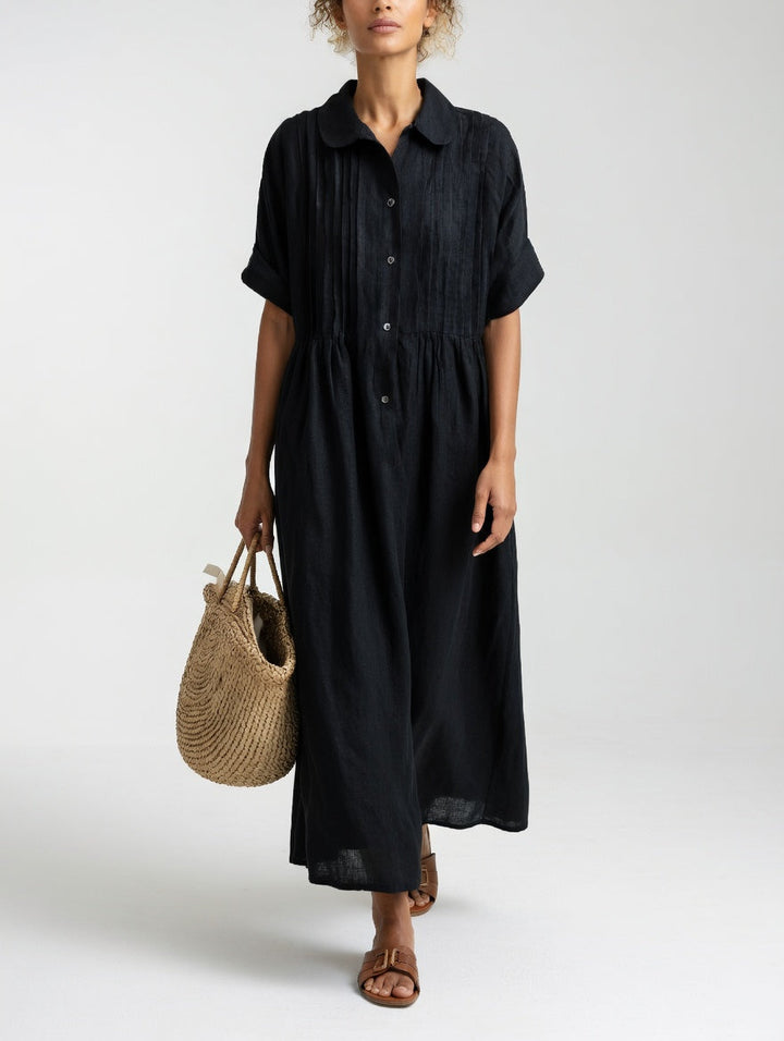 Salina - Vestido camisa fluido de verão