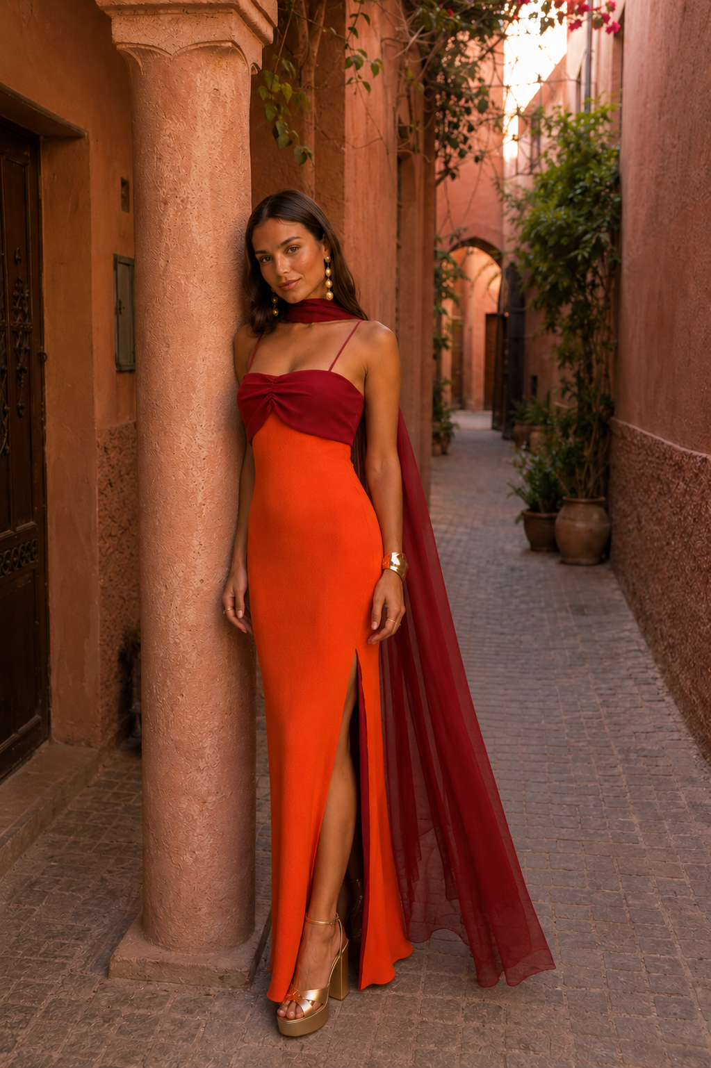 Lorena - Vestido elegante