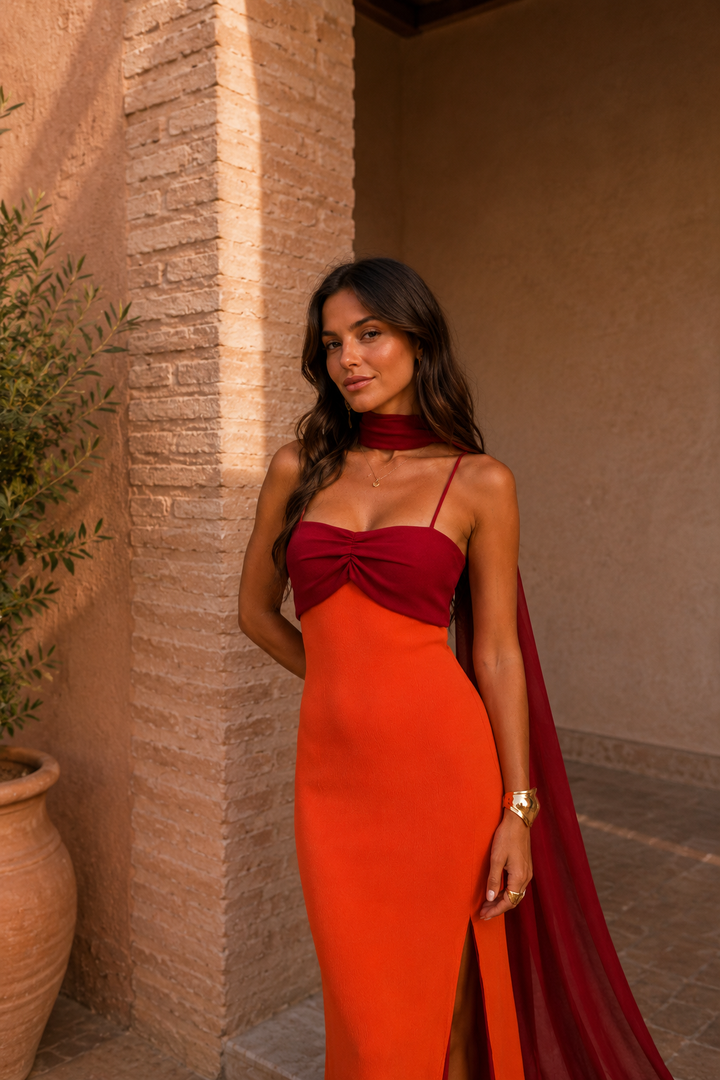 Lorena - Vestido elegante