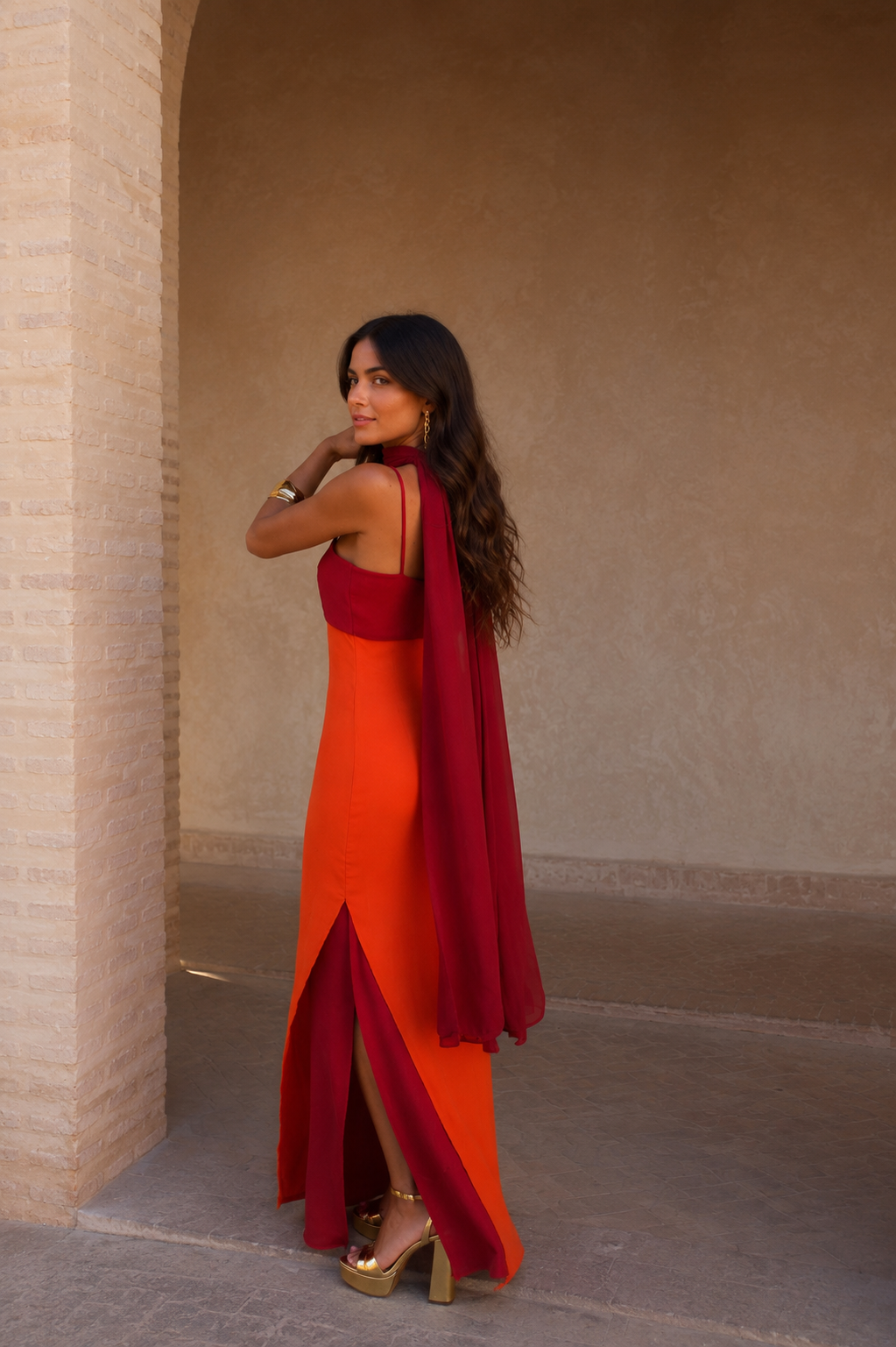 Lorena - Vestido elegante