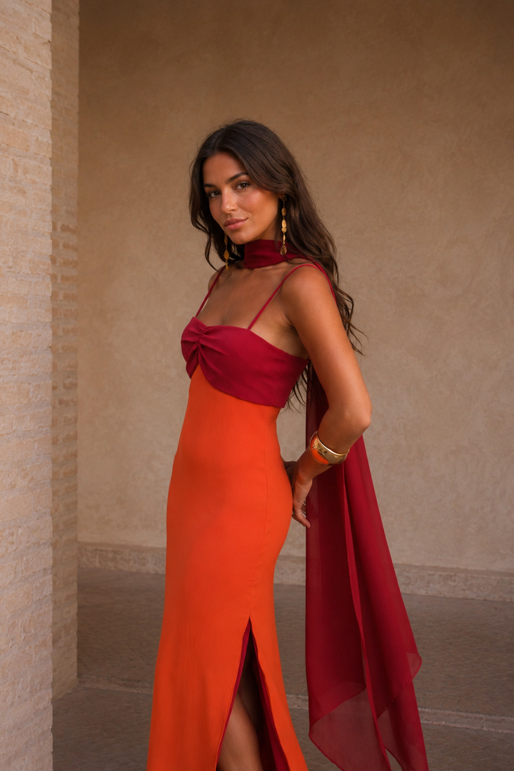Lorena - Vestido elegante