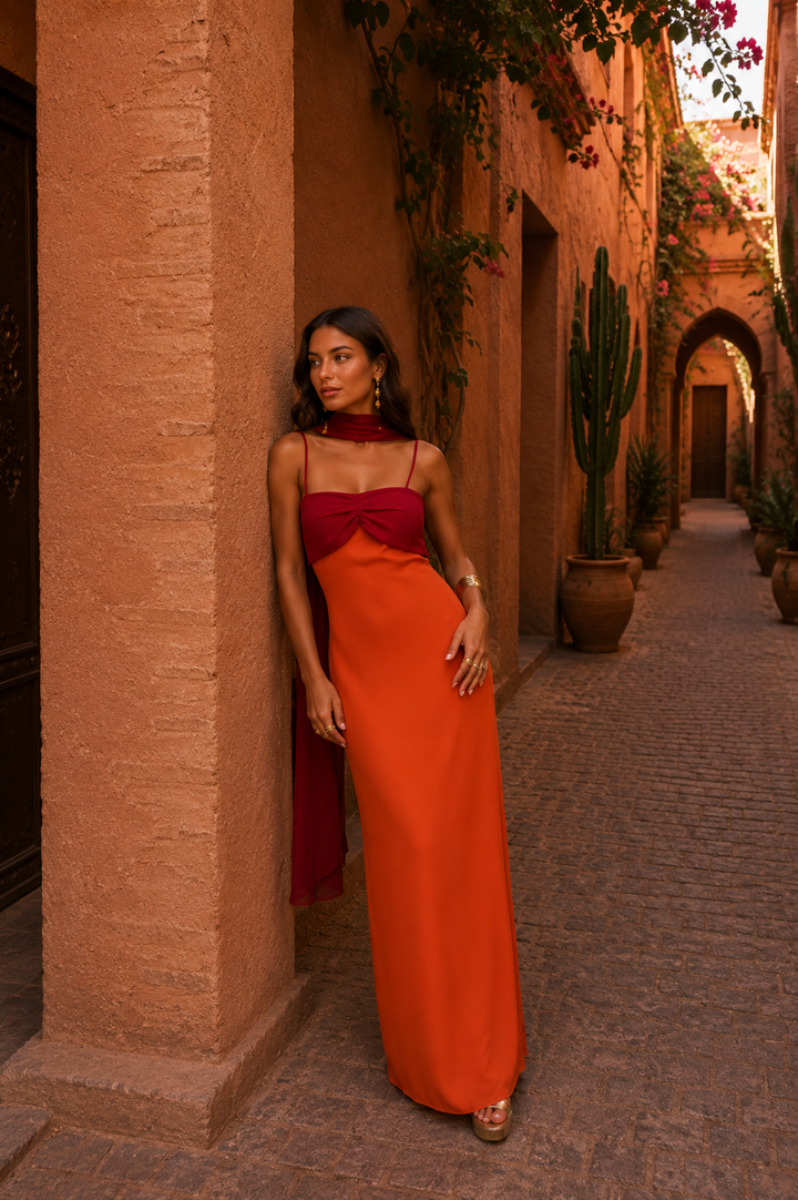 Lorena - Vestido elegante