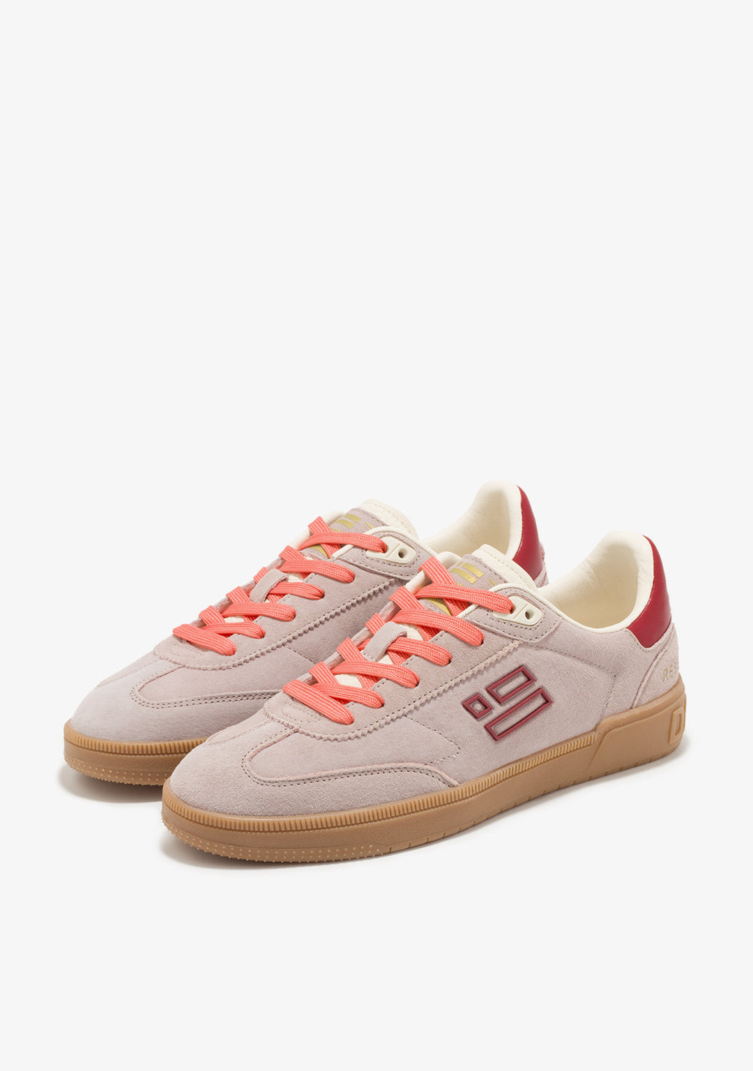 Pale Pink Sneakers Rebel Basic Flag