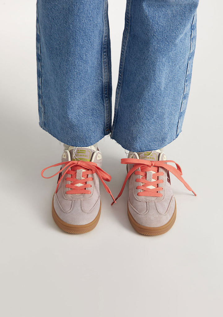 Pale Pink Sneakers Rebel Basic Flag