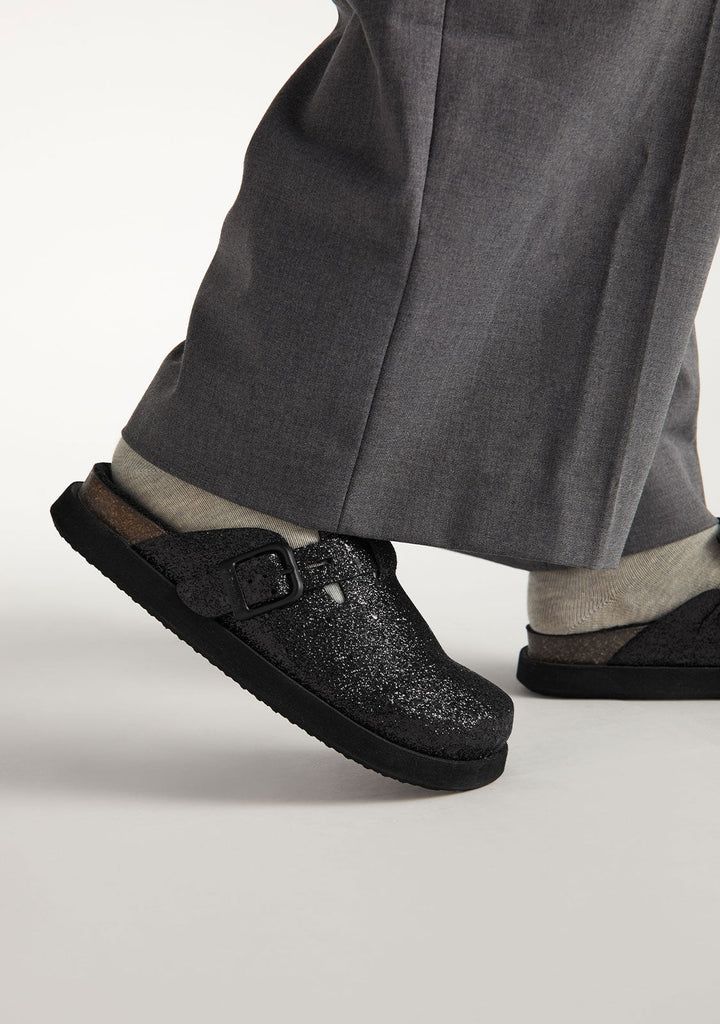 Vibe Clog Glitter Black X D.Franklin