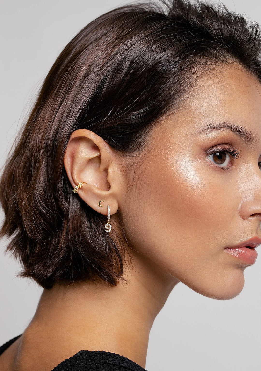 Nine Piercing Gold