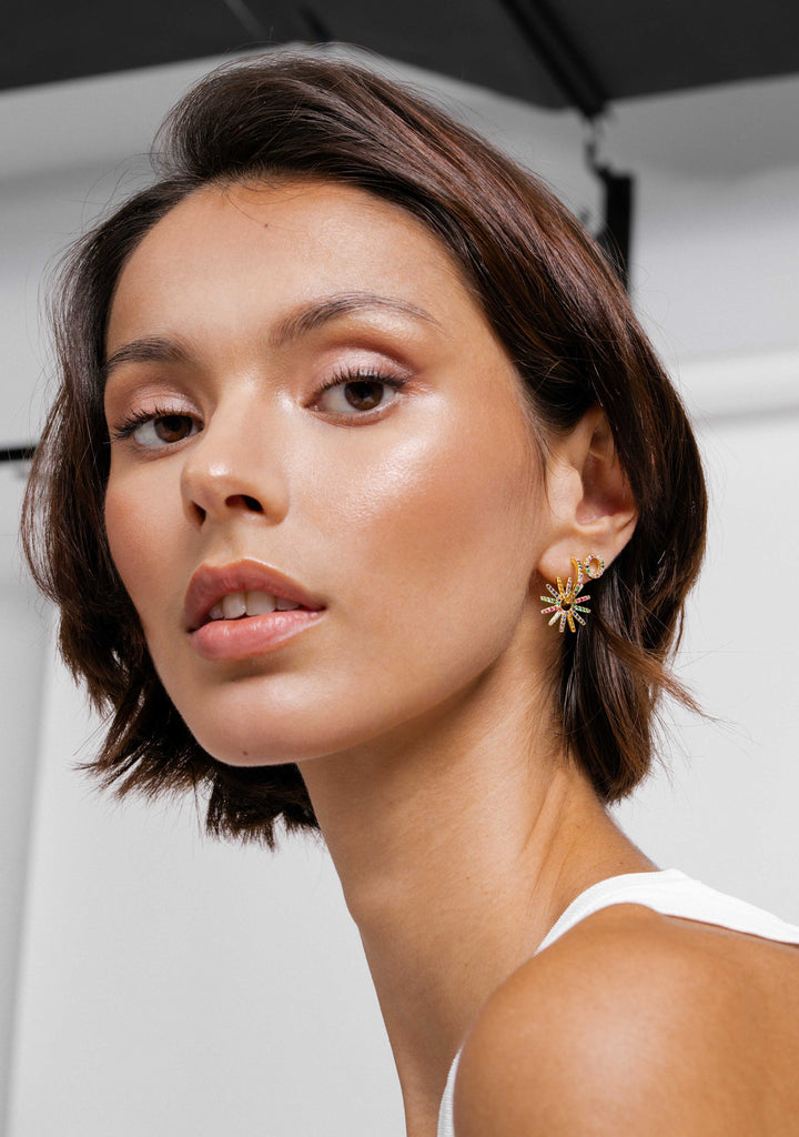 Rainbow Piercing Gold