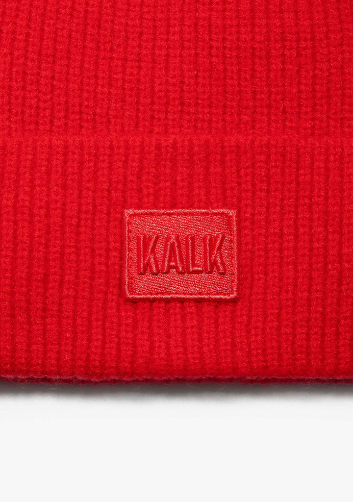 Beanie First Red Kalk