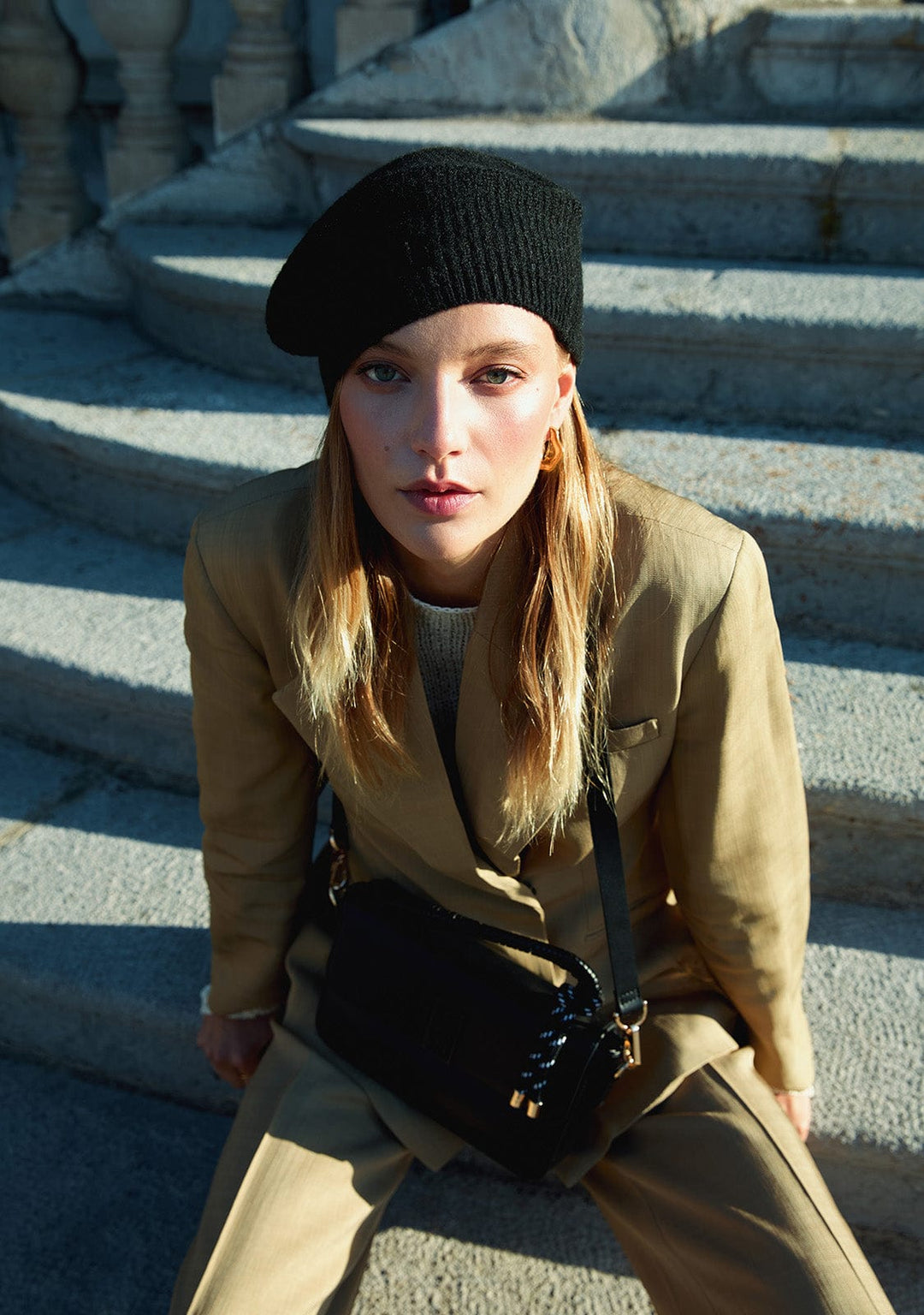 Beret Black Kalk