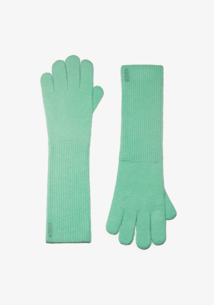 Bucket Shiny Silver + Gloves Juicy Green Kalk