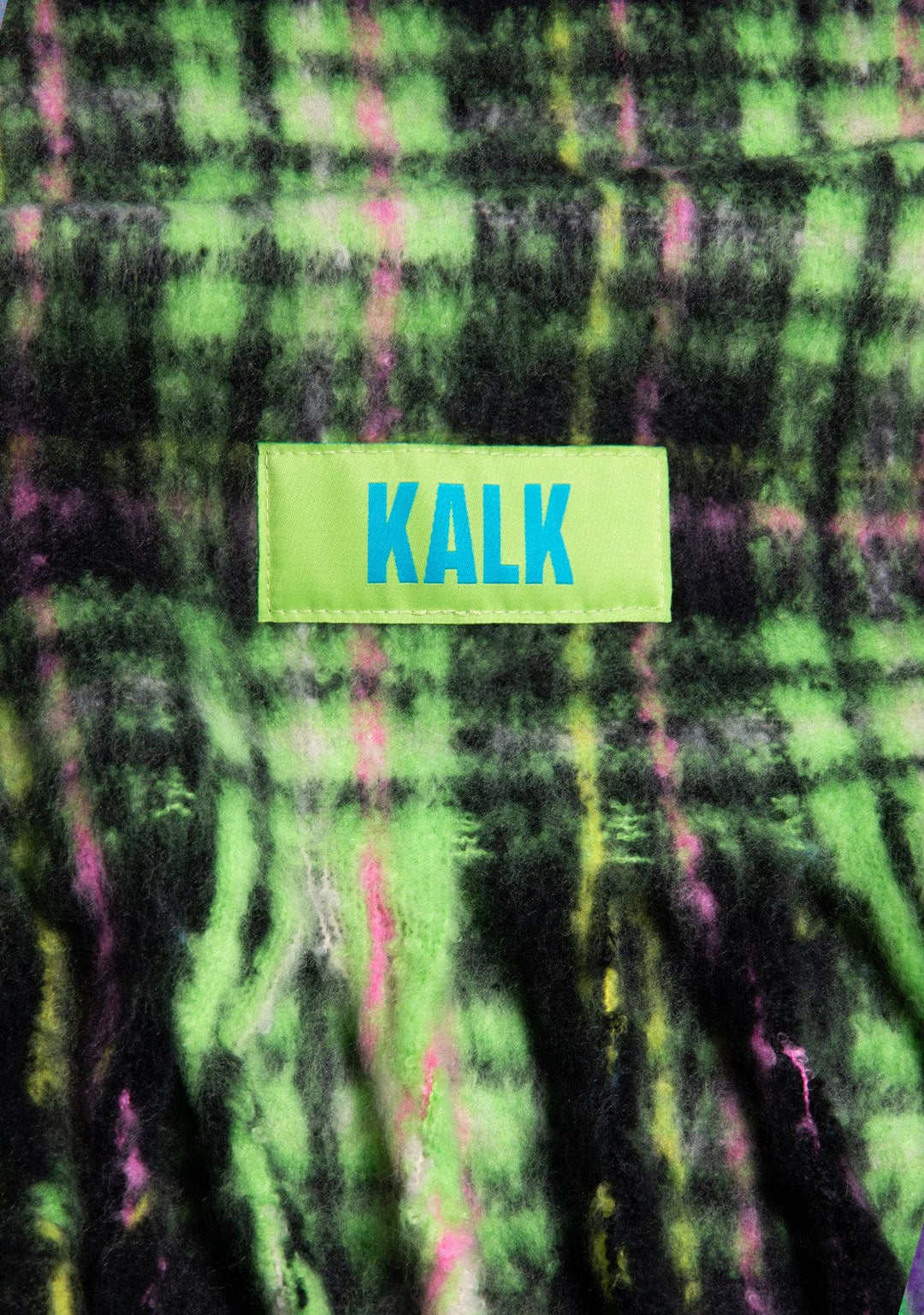 Bucket Shiny Black + Scarf Trick Green Kalk