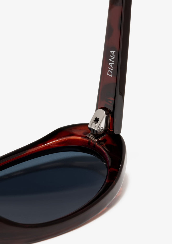Oval Sunglasses Diana Brown Tort
