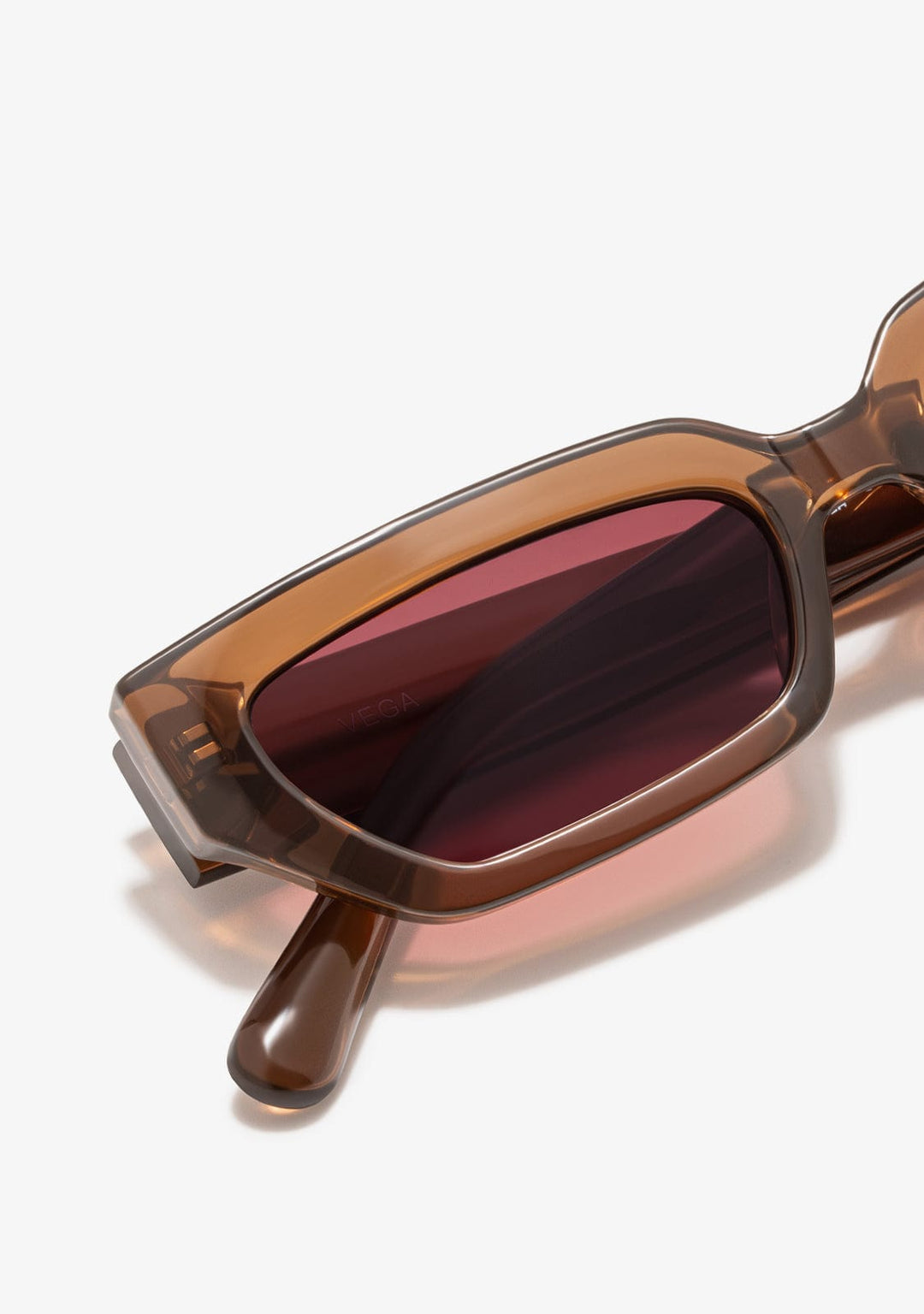 Cat Eye Sunglasses Vega Trans Brown