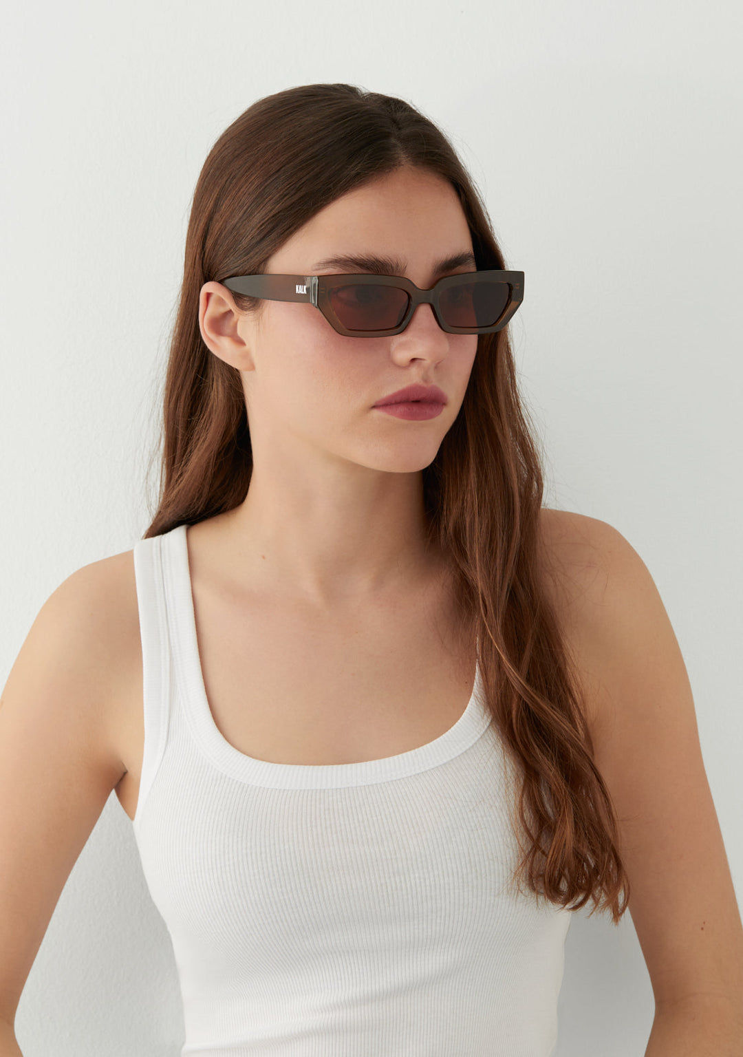 Cat Eye Sunglasses Vega Trans Brown