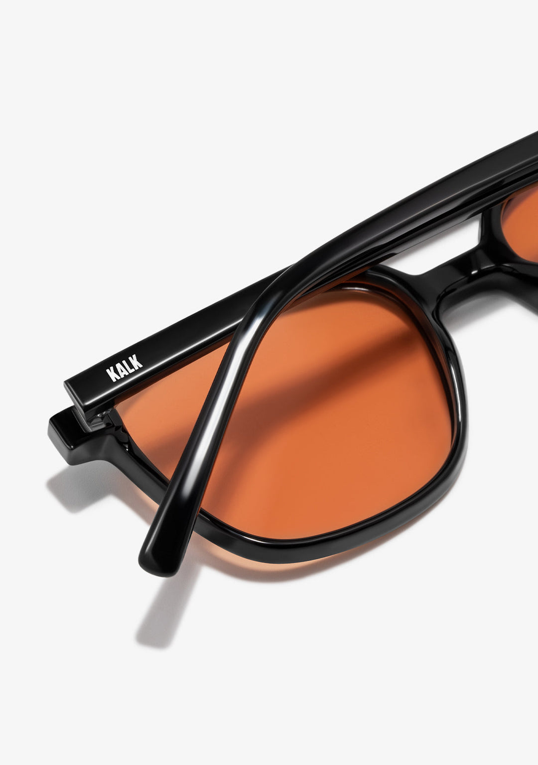 Aviator Sunglasses Nora Black Orange