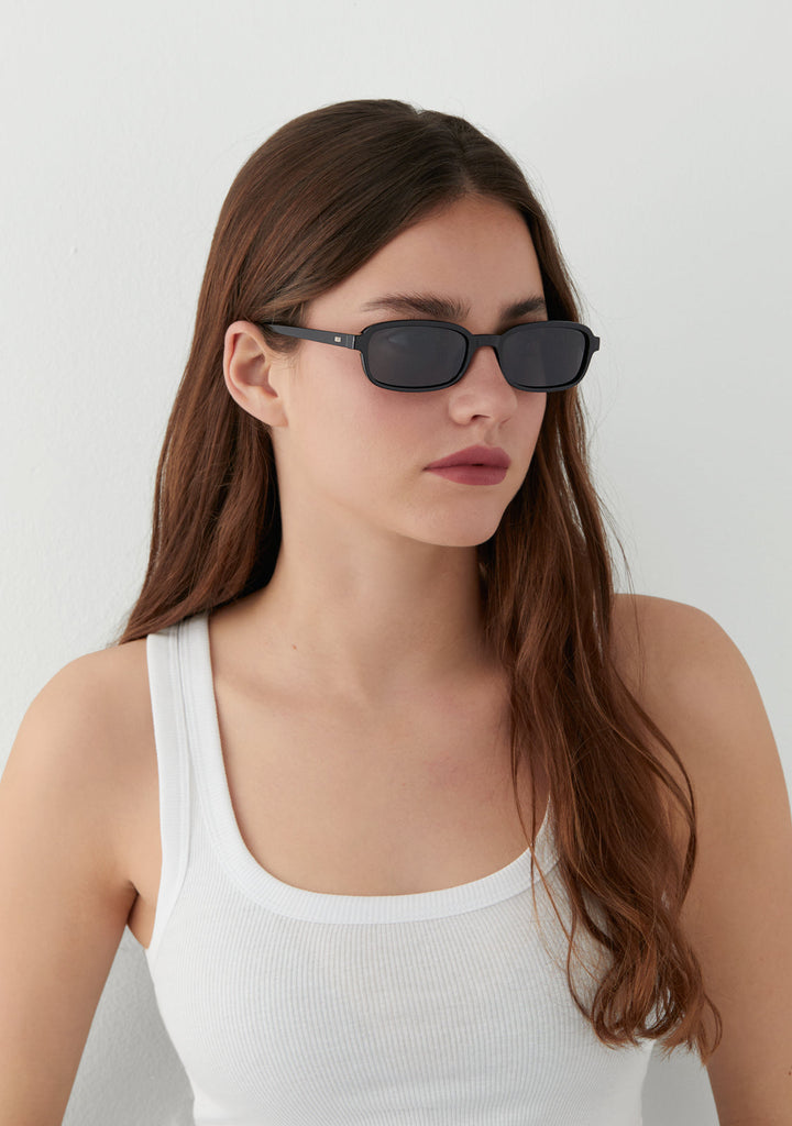 Rectangular Sunglasses Mae Black