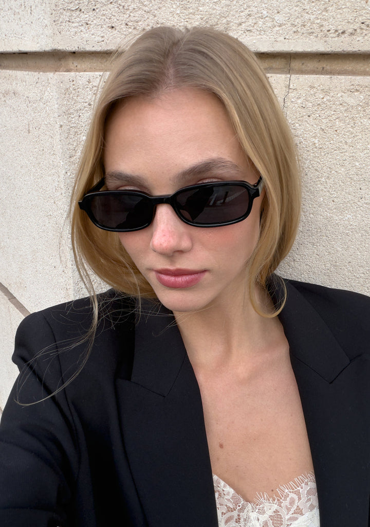 Rectangular Sunglasses Mae Black