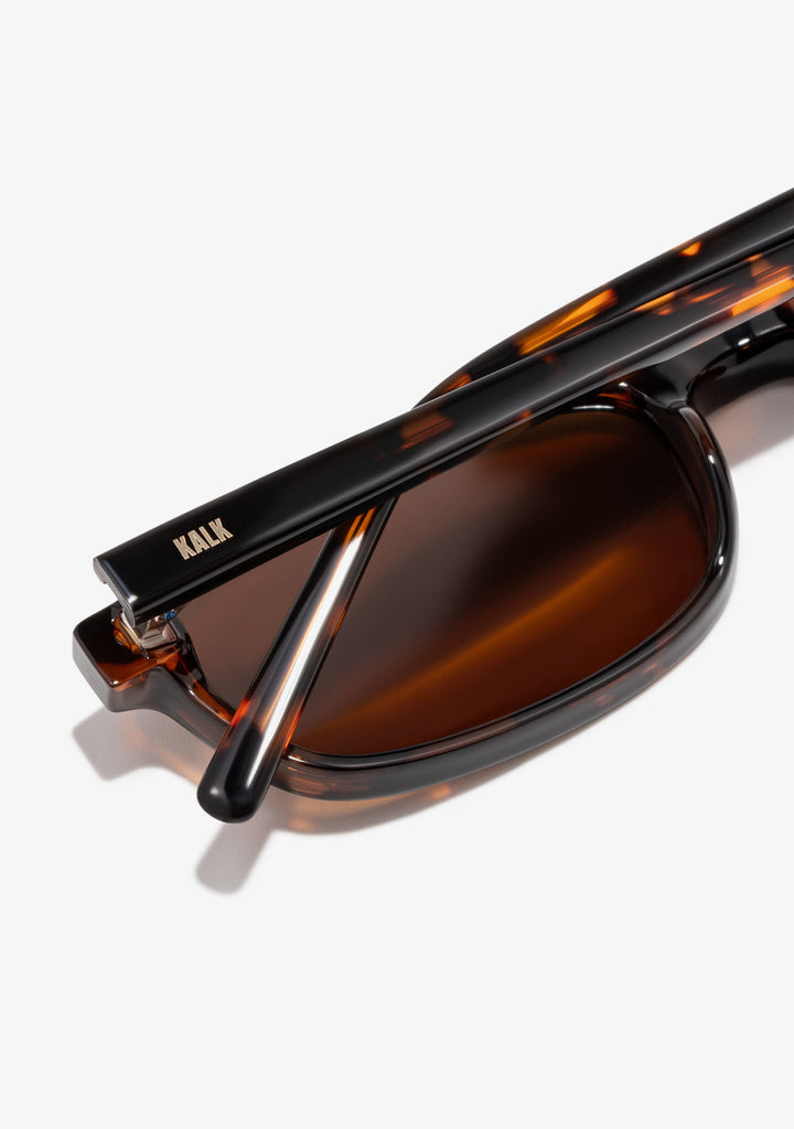 Rectangular Sunglasses Mae Tort Brown
