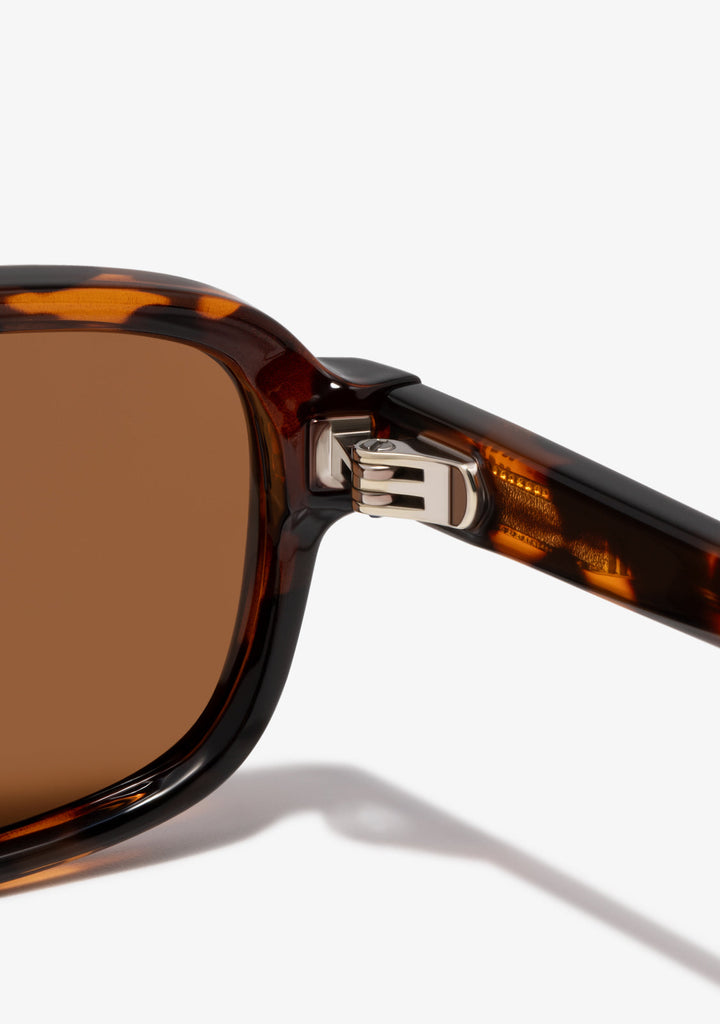 Rectangular Sunglasses Mae Tort Brown