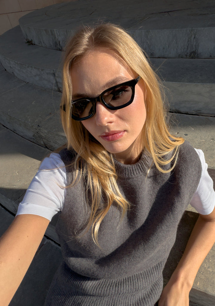 Cat Eye Sunglasses Hope Black