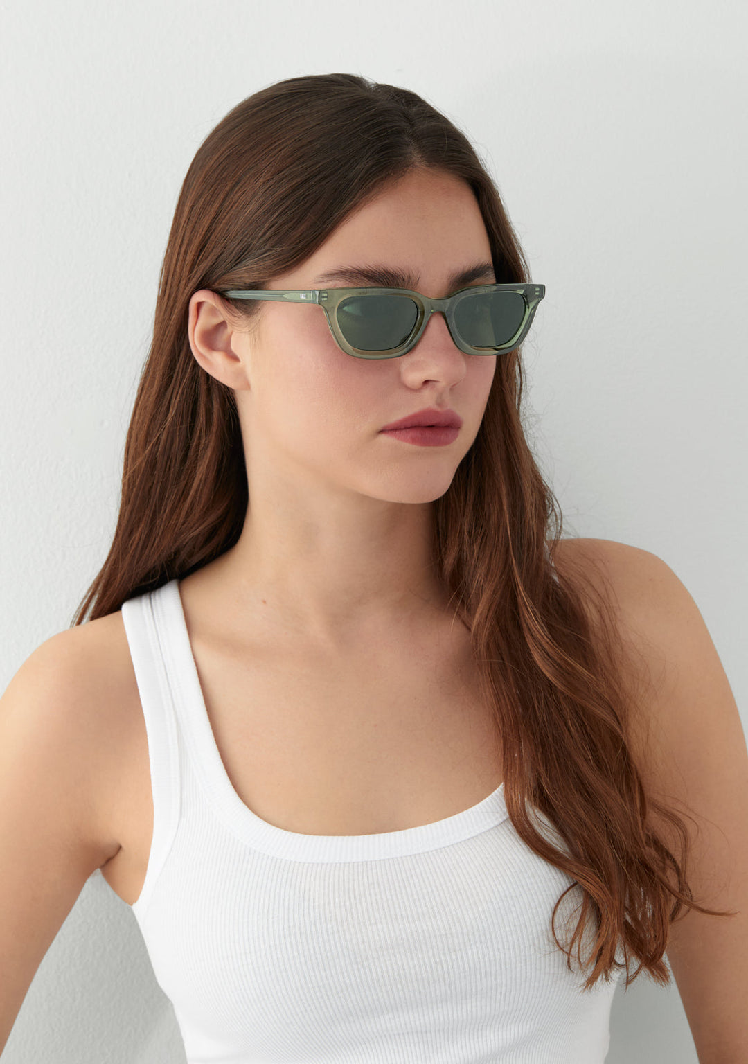 Cat Eye Sunglasses Hope Green
