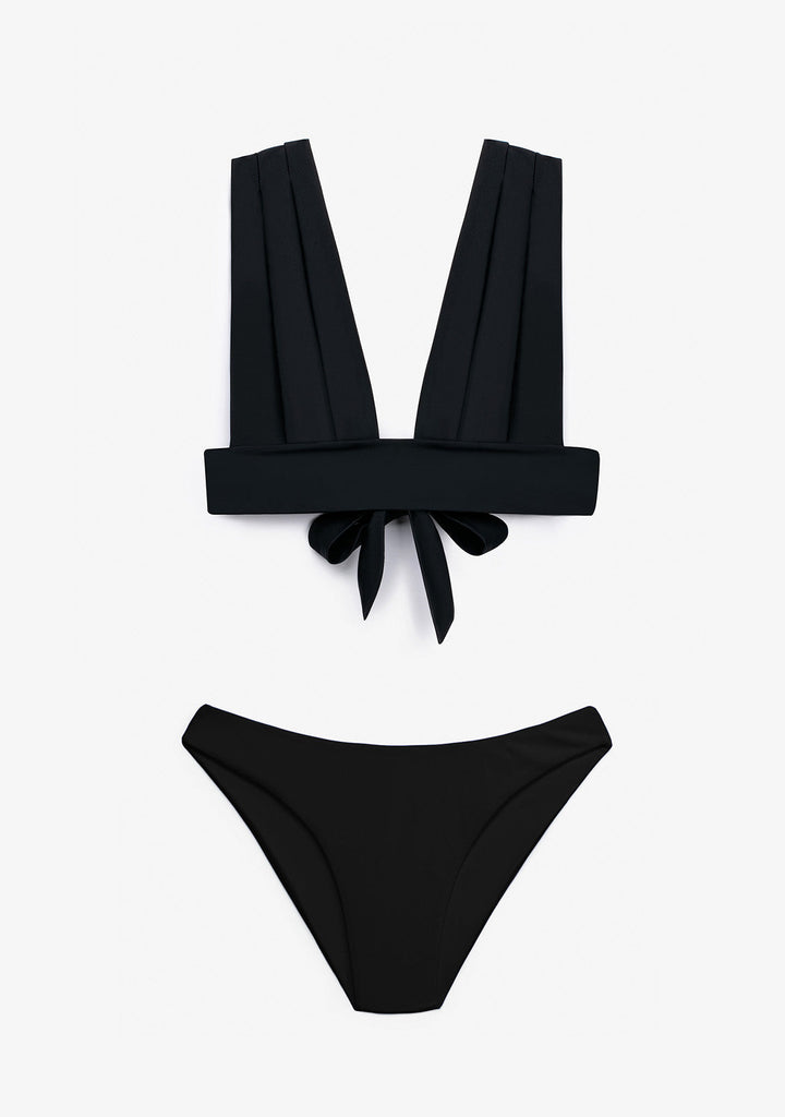 Bikini Top Hanan + Bottom Gala Black