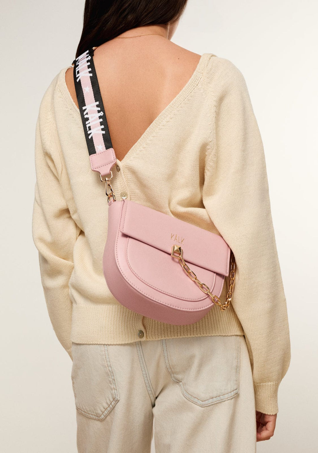 Logo Bag Pink Kalk