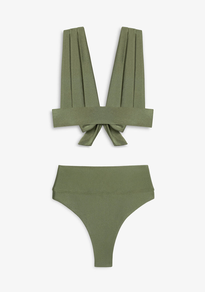 Bikini Hanan Top + Manami Bottom Olive Green