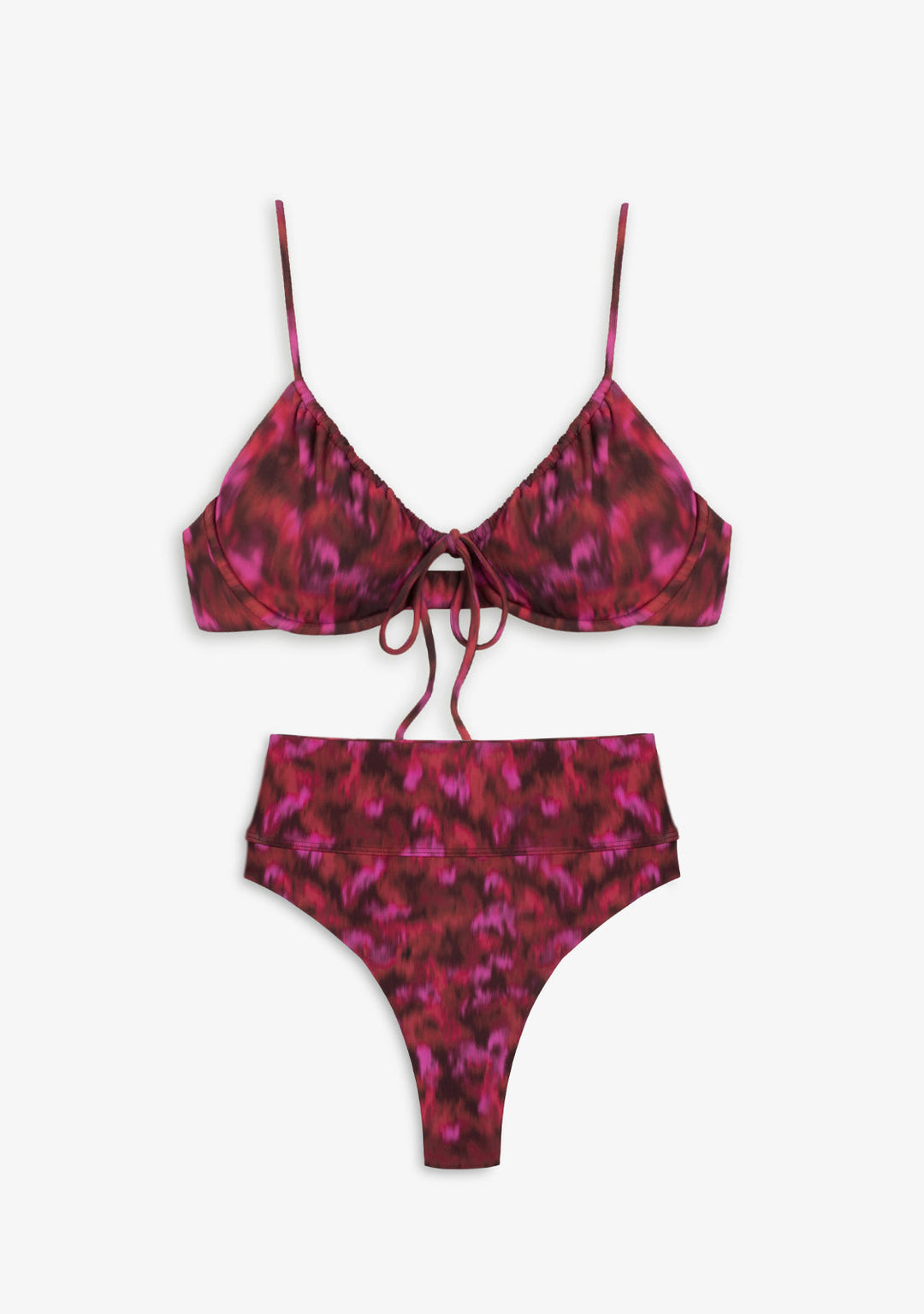 Bikini Rinna Top + Manami Bottom Cherry Match